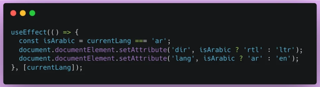 how to add right to left support