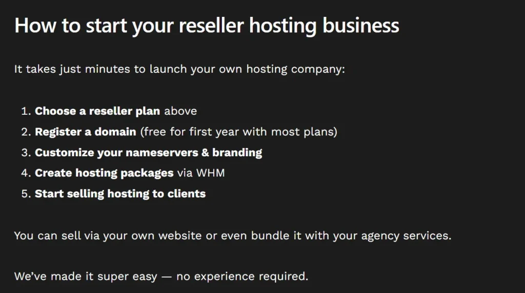 How to start your reseller hosting business