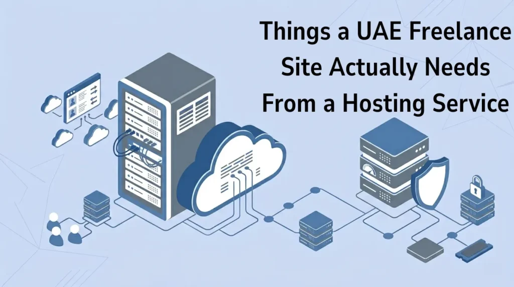 Things a UAE Freelance Site Actually Needs From a Hosting Service