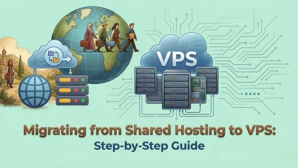 migrating from shared hosting to VPS: step by step guide