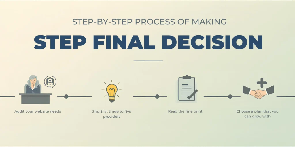  Step-by-step Process for Making Your Final Decision