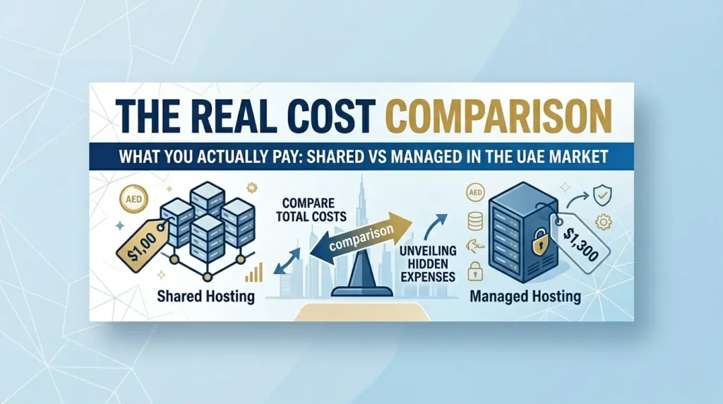 The Real Cost Comparison. What You Actually Pay: Shared vs Managed in the UAE Market