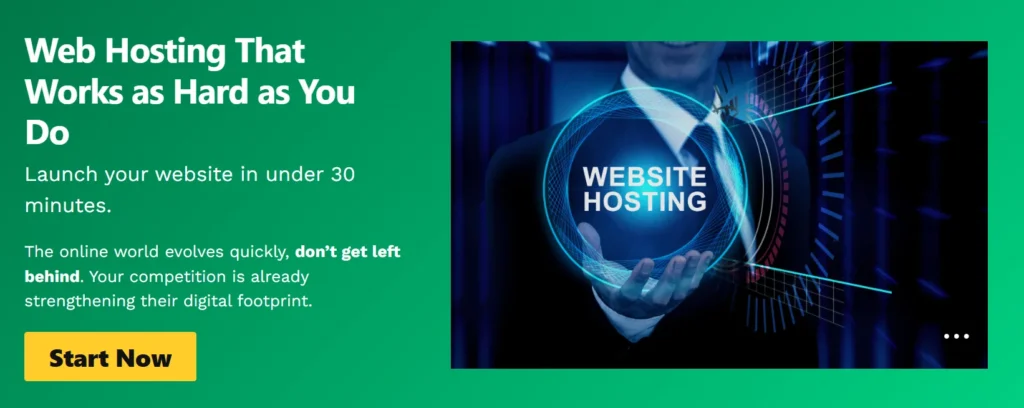 Web Hosting That Works as Hard as You Do