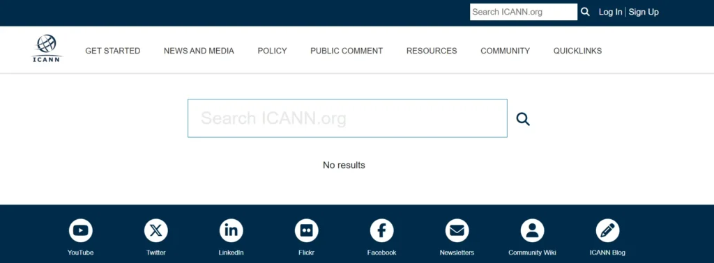 icann.org whois