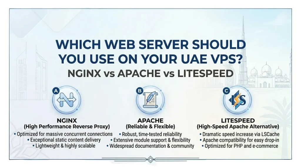 Which Web Server Should You Use on Your UAE VPS?