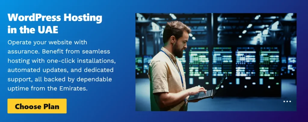 WordPress Hosting
in the UAE