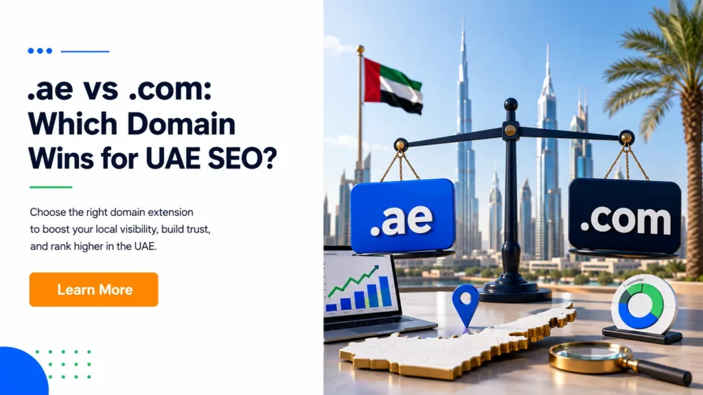.ae vs .com: Which Domain Wins for UAE SEO?