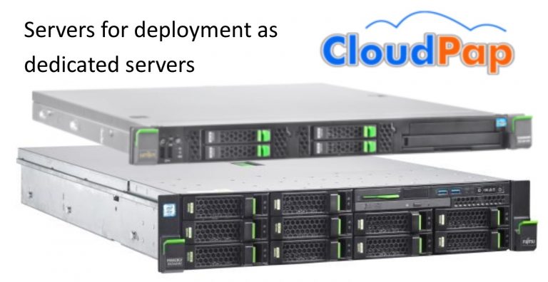 Servers for deployment as dedicated servers