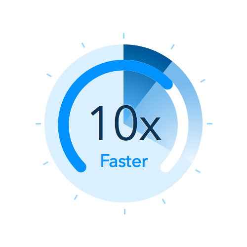 10X
