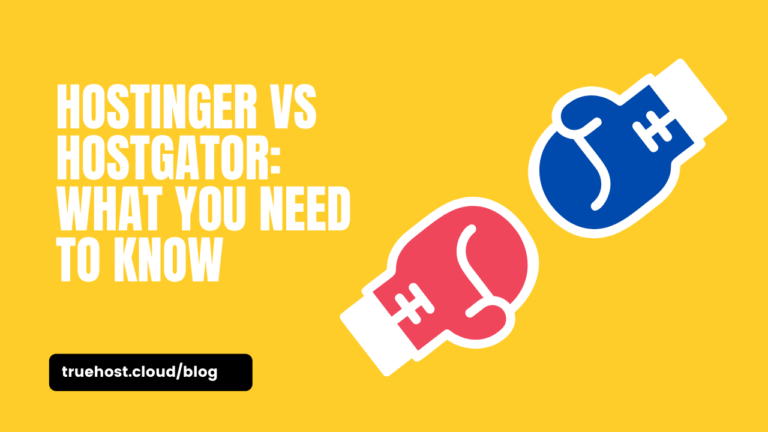 Hostinger vs Hostgator