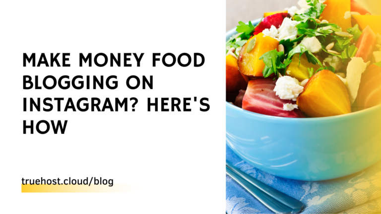Make Money Food Blogging on Instagram