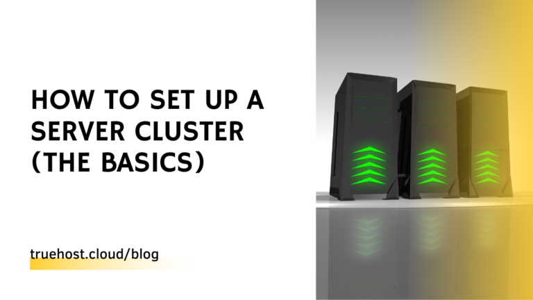 Set Up A Server Cluster