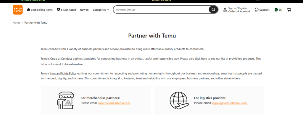 How to Set Up Your Temu Seller Account
