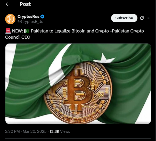 Posts on X in early 2025 hinted at Binance working with Pakistani banks for cash-outs.