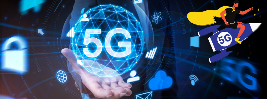 Shows a graphic respresenting how fast 5G is hence its importance for 5G integration