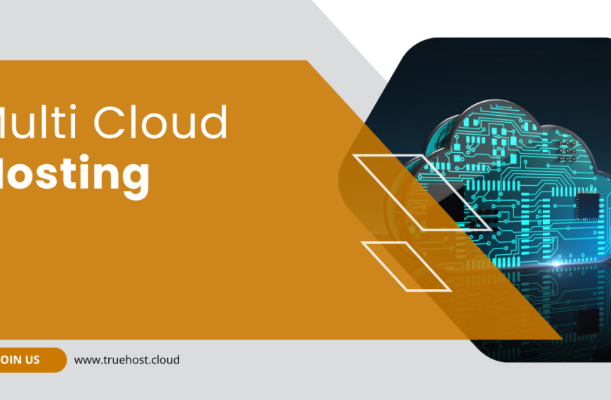 A cloud hosting graphc and the title multi cloud hosting