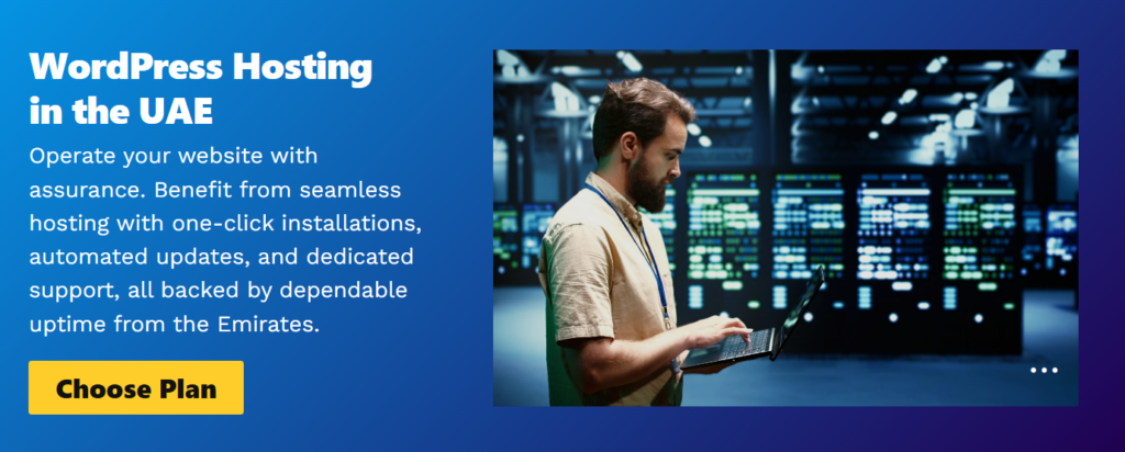 WordPress Hosting in the UAE