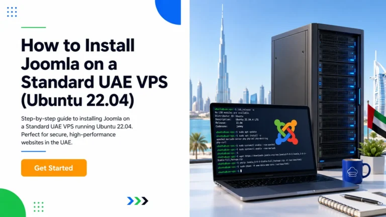 How to Install Joomla on a Standard UAE VPS (Ubuntu 22.04)