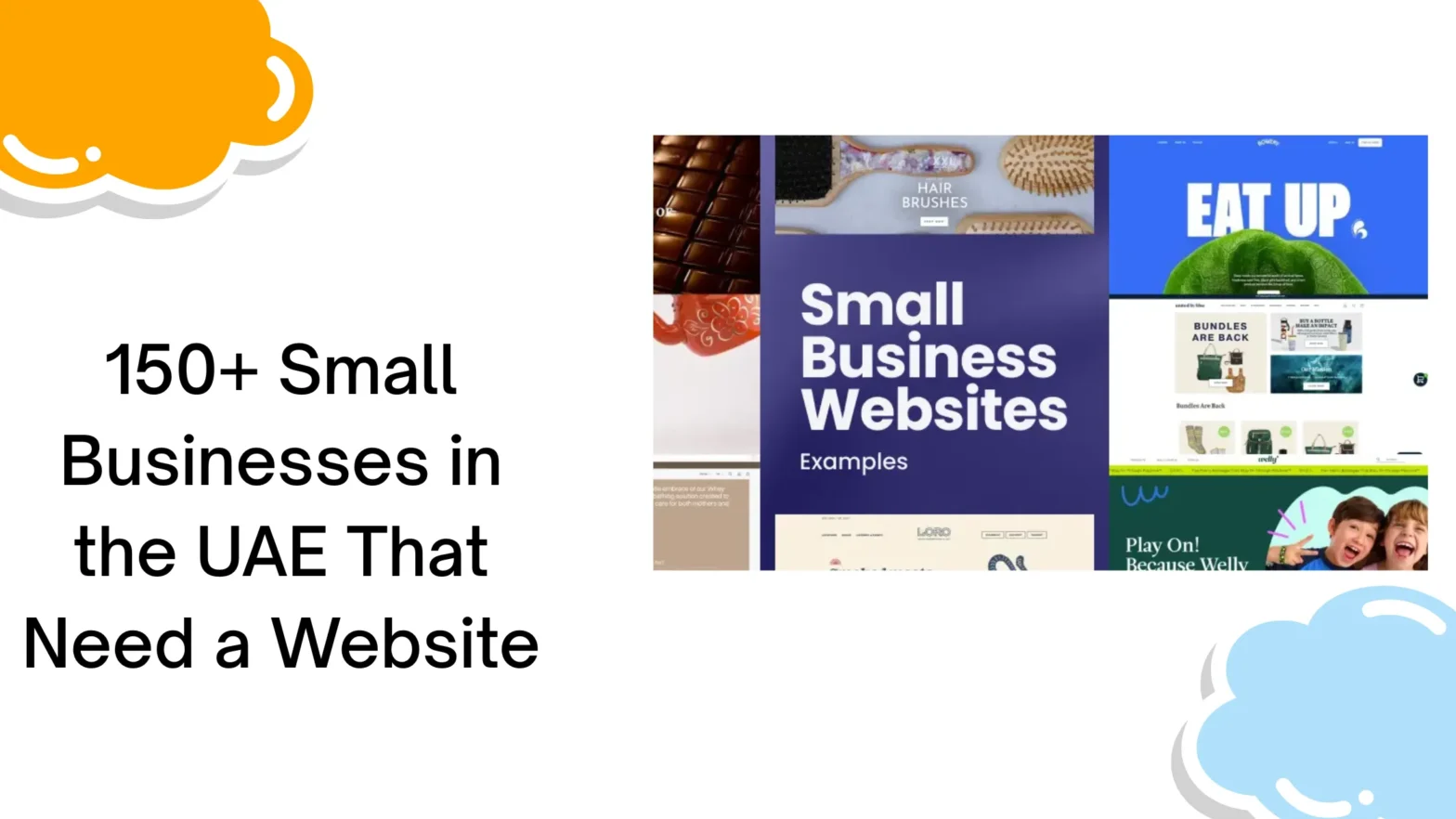 150+ Small Businesses in the UAE That Need a Website